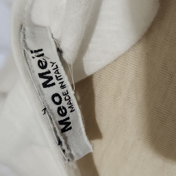 Meo Meli Lagenlook Linen Cotton Blend Resort wear Women's Top Size XL Italy - Picture 2 of 12